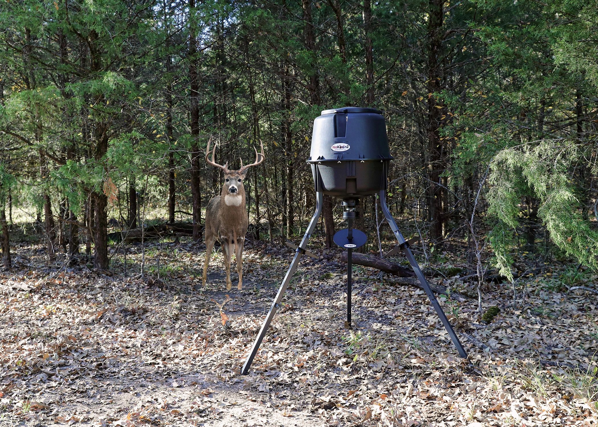 NoVar Outdoors NoKoonZ Varmint Guard, Deer Feeder Ideas